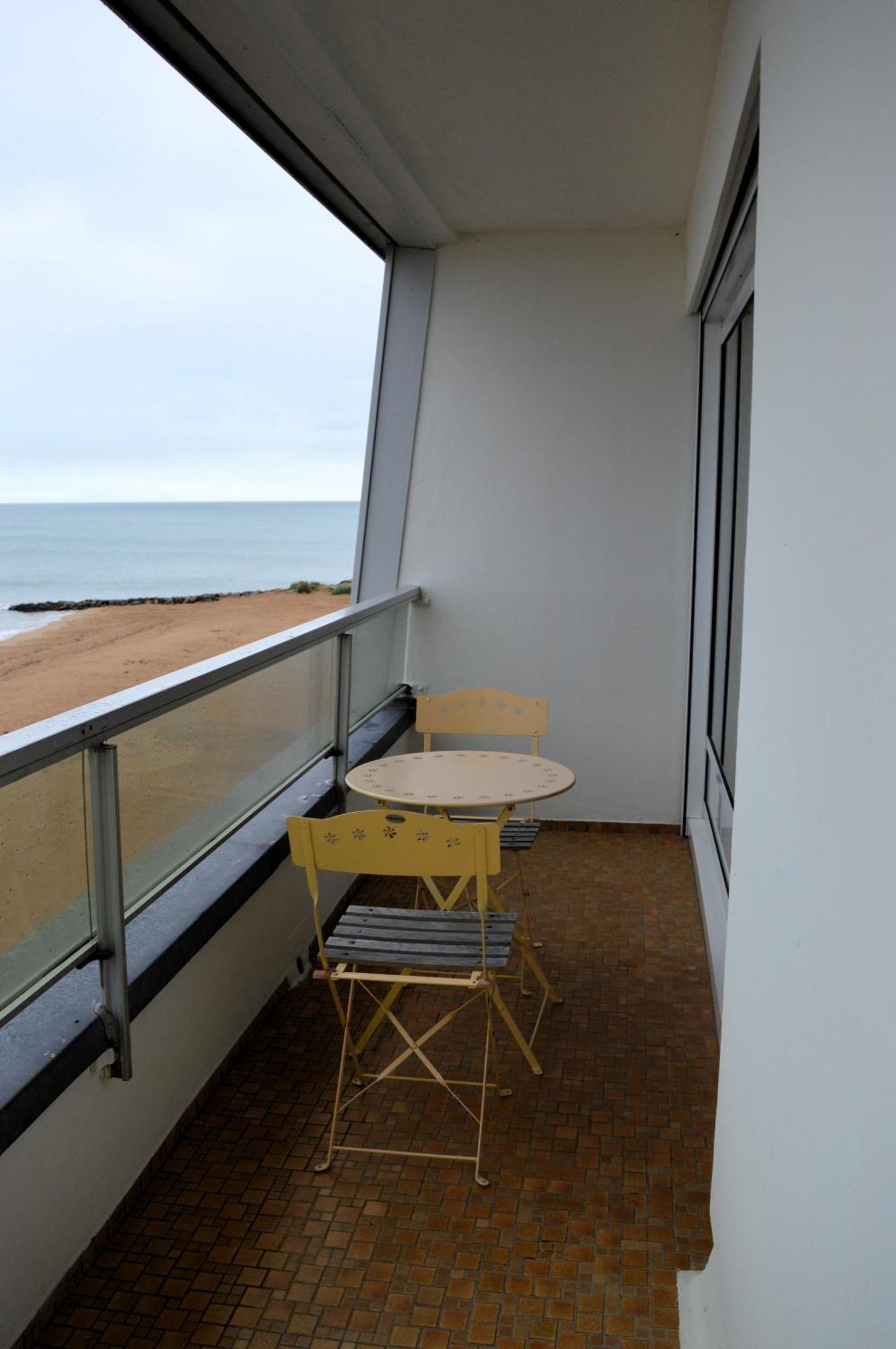 L'Esperluette - Magnifique Vue Mer Et Balcon Courseulles-sur-Mer Exterior foto